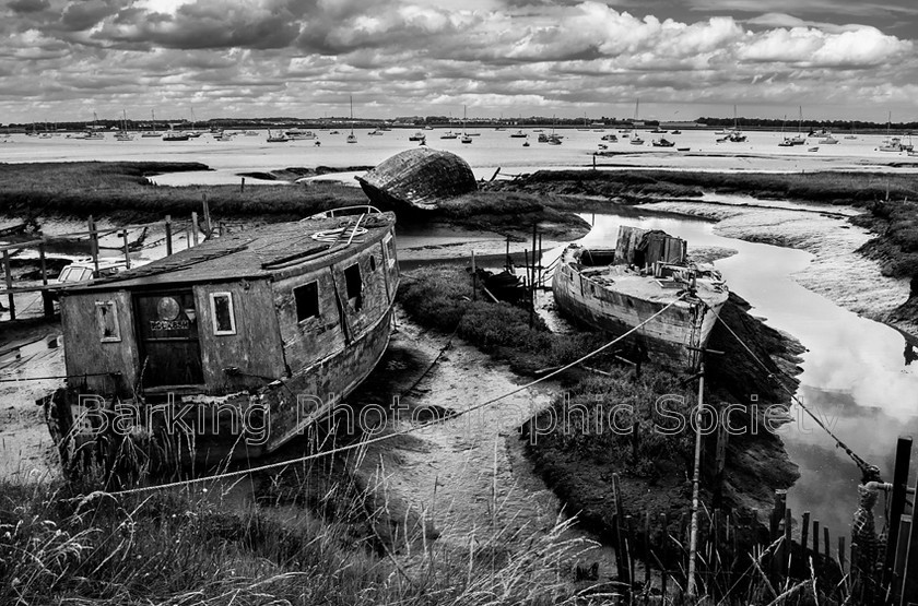 Old Boats at Old Felixtowe